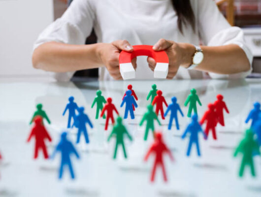 Magnetic Lead Generation. Attracting Customer With Magnet
